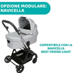 Trio E Sistemi Modulari|Chicco Trio One4Ever Con Kory Essential Silverleaf