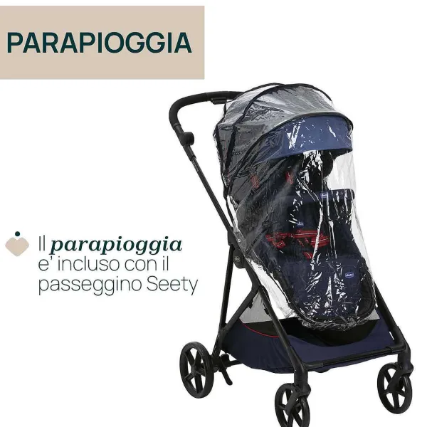 Trio E Sistemi Modulari|Chicco Trio Seety Con Kory Essential Oxford Blu