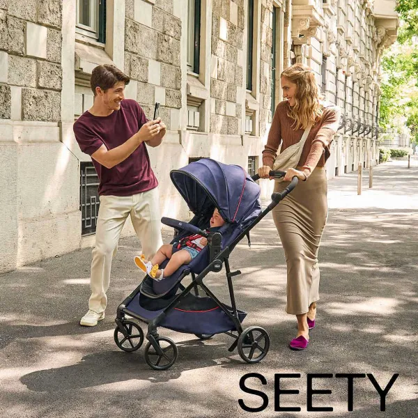 Trio E Sistemi Modulari|Chicco Trio Seety Con Kory Essential Oxford Blu