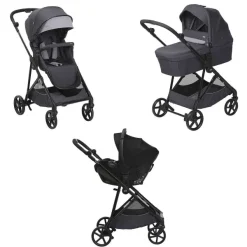 Trio E Sistemi Modulari|Chicco Trio Seety Con Kory Essential Boston Grey