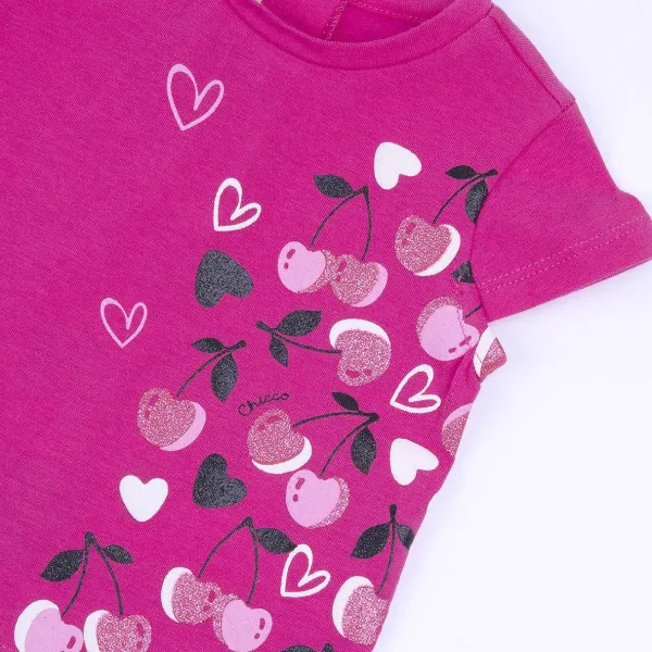 T-Shirt|Chicco T-Shirt Con Stampa Ciliegie