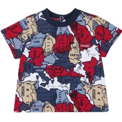 T-Shirt|Chicco T-Shirt Con Stampa Geografica