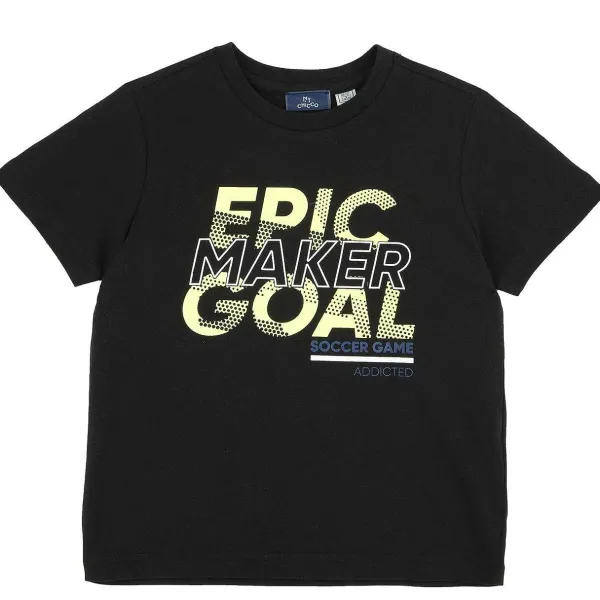 T-Shirt|Chicco T-Shirt Con Stampa Sport Nero