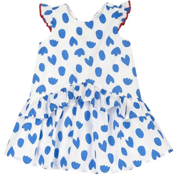Vestiti|Chicco Vestito Fantasia Con Manica Ad Aletta